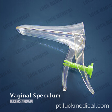 Expanda médica de especula vaginal descartável